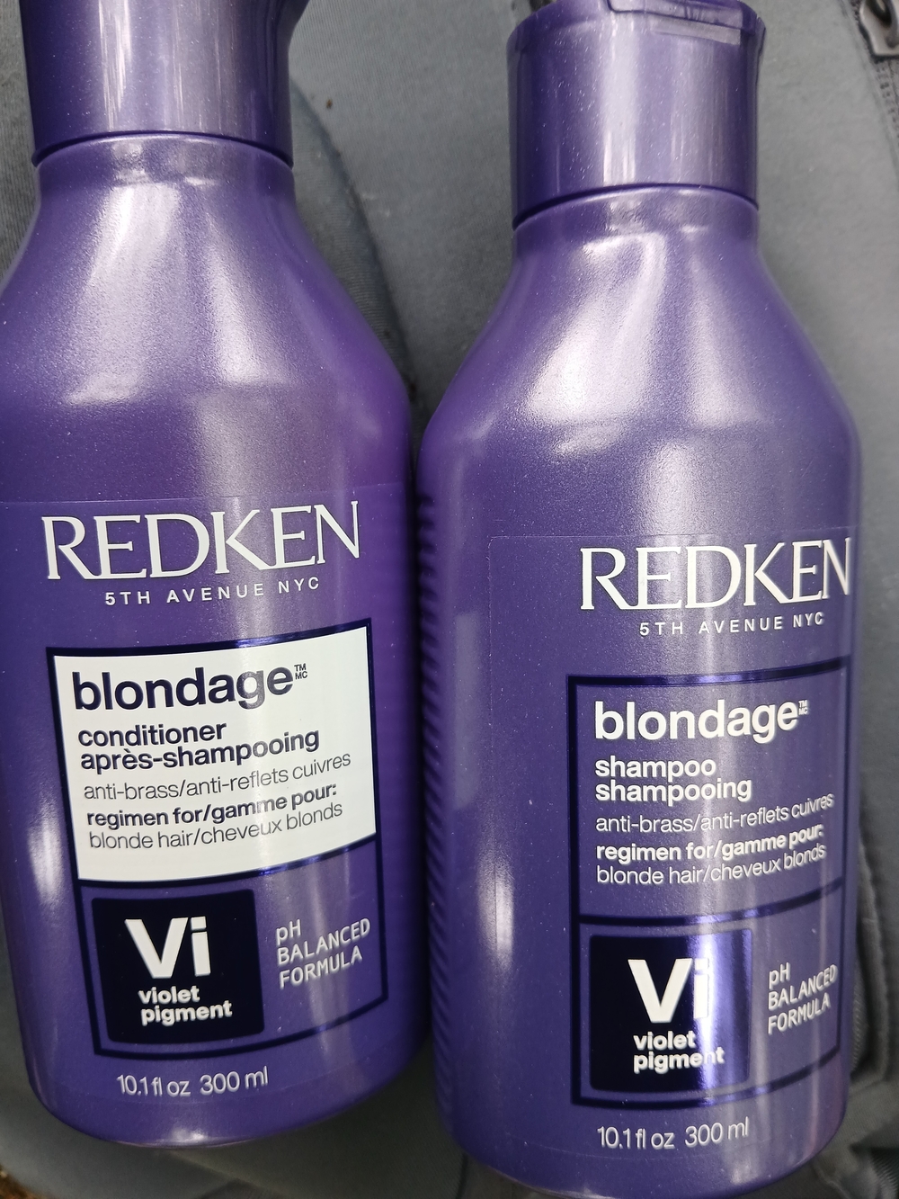 Redken Blondage Violet Shampoo & Conditioner - Purple
